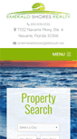 Mobile Screenshot of emeraldshoresrealty.com